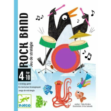 DJECO Rock Band kártyajáték DJ05085 társasjáték
