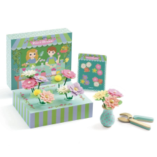 DJECO Rose & Florian - Create bouquets with a model - Djeco kreatív és készségfejlesztő