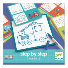 DJECO Step by step, Arthur and Co - Rajzolni tanulok lépésről lépésre oktatójáték