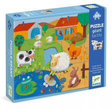 DJECO Tapintható puzzle - Farm (3070900071179) puzzle, kirakós