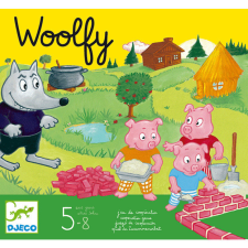 Djeco Társasjáték - A három kismalac - Woolfy társasjáték