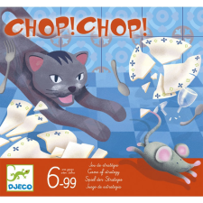 DJECO - Társasjáték - Macska-egér fogócska - Chop Chop (8401) társasjáték