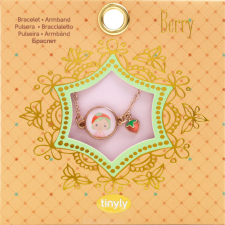 DJECO : tinyly TINYLY álomvilág - Eperke karkötő - Berry bracelet kreatív és készségfejlesztő