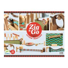 DJECO Zig &; Go Djeco, ösvényépítő készlet, 48 részes fajáték