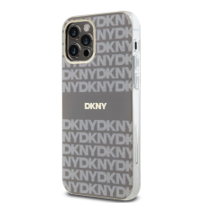 DKNY Apple iPhone 12/12 Pro DKNY DKHMP12MHRHSEE MagSafe Hátlap - Bézs tok és táska