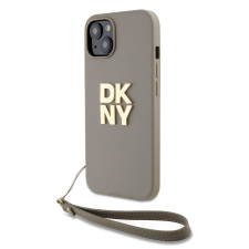 DKNY Apple iPhone 14 DKNY DKHCP14SPBSWSE Hátlap - Bézs tok és táska