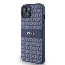 DKNY Apple iPhone 14 DKNY DKHCP14SPRTHSLB Hátlap - Kék tok és táska