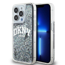 DKNY DKHCP13LLBNAEK Liquid Glitter Big Logo tok iPhone 13 / 13 Pro - fekete tok és táska