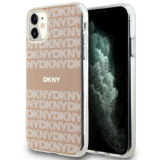 DKNY DKHMN61HRHSEP IML Mono & Stripe MagSafe-kompatibilis tok iPhone 11 / Xr - rózsaszín tok és táska