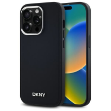 DKNY DKHMP14LPSCMCLK Plain Logo MagSafe-kompatibilis keménytok iPhone 14 Pro - fekete tok és táska
