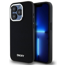 DKNY DKHMP15LPSCMCLK Plain Logo MagSafe keménytok iPhone 15 Pro - fekete tok és táska
