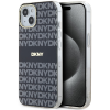 DKNY DKHMP15MHRHSEK IML Mono &amp; Stripe MagSafe-kompatibilis tok iPhone 15 Plus / 14 Plus - fekete