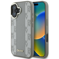 DKNY DKHMP16SPCPVSLE Checkered Pattern Magsafe keménytok iPhone 16 - bézs tok és táska