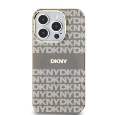 DKNY IML Mono & Stripe MagSafe-kompatibilis tok iPhone 15 / 14 / 13 - bézs tok és táska