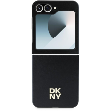 DKNY PU Leather Stack Logo Samsung Galaxy Z Flip6 Black tok (DKHCZF6PSMCSLK) tok és táska