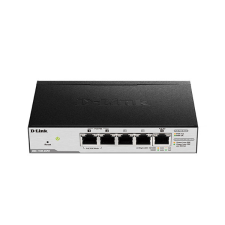 DLINK D-Link DGS-1100-05PDV2 5-Port Gigabit PoE Smart Managed Switch and PoE Extender hub és switch