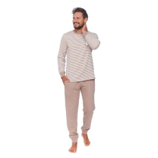 DN Nightwear Bear férfi pizsama, barna XL