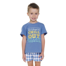DN Nightwear Chill out II gyerekpizsama, kék 122/128 gyerek hálóing, pizsama