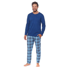 DN Nightwear Jones férfi pizsama, kék L