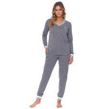 DN Nightwear Queen Crown női pizsama, szürke XL hálóing, pizsama