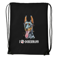  Dobermann - Sport táska Fekete egyedi ajándék