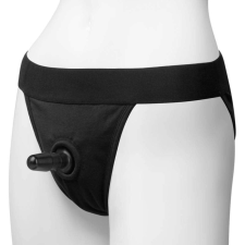 Doc Johnson Vac-U-Lock - Panty Harness with Plug - Full Back - L/XL felcsatolható eszközök