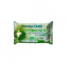 Doctor Care antibakteriális nedves törlőkendő aloe 100% biodegradable 15 db intim higiénia