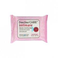  Doctor Care intim nedves törlőkendő 100% biodegradable 20 db intim higiénia
