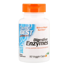 Doctor's Best Emésztő enzimek, 90 db, Doctor's Best vitamin és táplálékkiegészítő