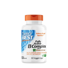 Doctor's Best Teljesen Aktív Komplex B-vitamin kapszula - Fully Active B Complex (30 Veggie Kapszula) vitamin és táplálékkiegészítő