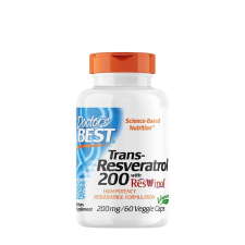 Doctor's Best Transz-Rezveratrol 200 mg kapszula Resivinol-lal (60 Veggie Kapszula) vitamin és táplálékkiegészítő