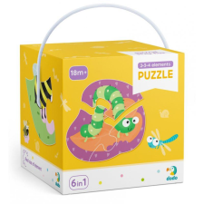 Dodo alapok: Rovarok 2-3-4 db-os puzzle (DOP300253) (DOP300253) puzzle, kirakós
