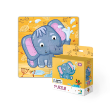 Dodo elefánt puzzle 16 darab puzzle, kirakós