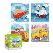 Dodo Járművek 4az1-ben puzzle (DOP300132) (DOP300132) puzzle, kirakós