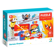 Dodo Munkahelyek Tűzoltó Hősök 30db-os puzzle (DOP300372) (DOP300372) puzzle, kirakós