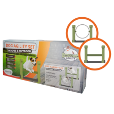  Dog Agility set (beltérre és kültérre) játék kutyáknak