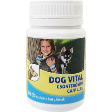 DOG VITAL csonterősítő tabletta Ca/P 1,3:1 120db vitamin, táplálékkiegészítő kutyáknak