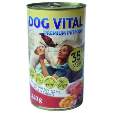 Dog Vital konzerv Poultry, Game,Pasta&Carrot – 1240 g kutyaeledel