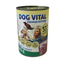 DOG VITAL konzerv rabbit&heart 12x415gr kutyafelszerelés