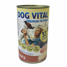 Dog Vital konzerv turkey&duck 1240gr kutyaeledel