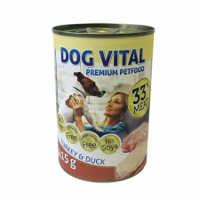  Dog Vital konzerv turkey&duck 415gr kutyaeledel
