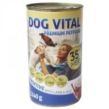  Dog Vital Sensitive konzerv bárány, rizs 1240g kutyaeledel