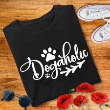  Dogaholic - női póló ajándéktárgy