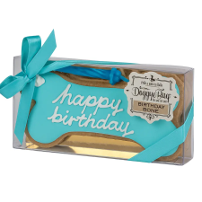  DoggyeBag kézműves születésnapi kutyakeksz, kék jutalomfalat kutyáknak