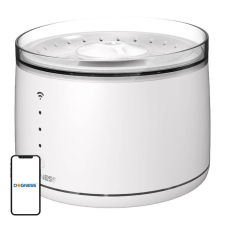 Dogness D07 okos itatókút kutyáknak és macskáknak, 1,8 l, fehér macskatál