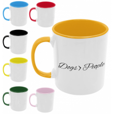  Dogs > People - Színes Bögre bögrék, csészék