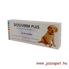  Dogverm plus féreghajtó tabletta 20db élősködő elleni készítmény kutyáknak