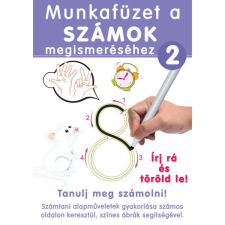 Dohany Írj rá és töröld le! Munkafüzet - A számok megismerése kreatív és készségfejlesztő
