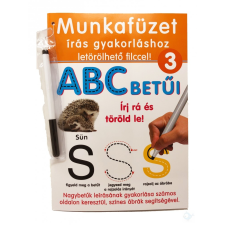 Dohány Toys Munkafüzet 3. Írás gyakorlása letörölhető filccel ABC betűi kreatív és készségfejlesztő