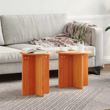  Dohányzóasztal 2 pcs Faggyú barna bútor